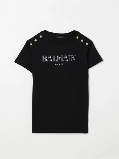Balmain T-shirt  Kids Colour Black
