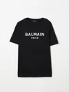 Balmain T-shirt  Kids Color Black In Black