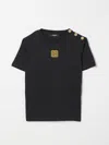 Balmain T-shirt  Kids Color Black