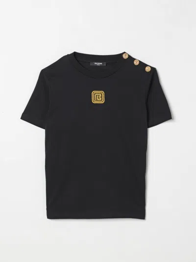 Balmain T-shirt  Kids Colour Black