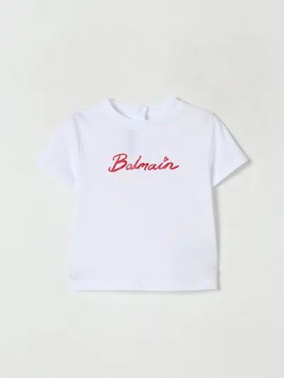 Balmain Babies' T-shirt  Kinder Farbe Schwarz In Black