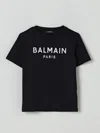 Balmain T-shirt  Kids Color Black In Black