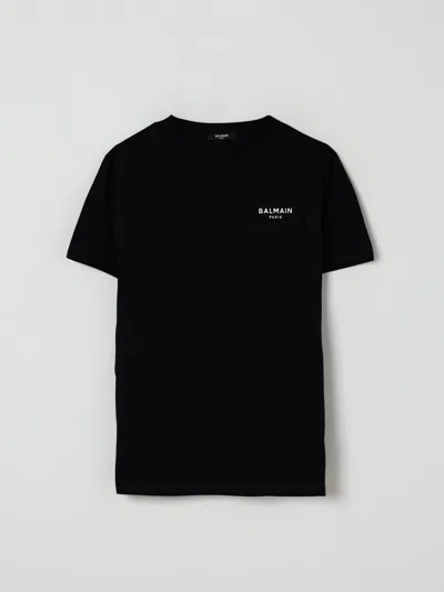 Balmain T-shirt  Kids Color Black