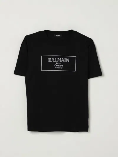 Balmain T-shirt  Kids Color Black