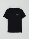 Balmain Logo-print T-shirt In Black