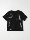 Balmain T-shirt  Kids Kids Color Black In Black