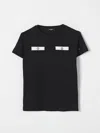 Balmain T-shirt  Kids Color Black In Black