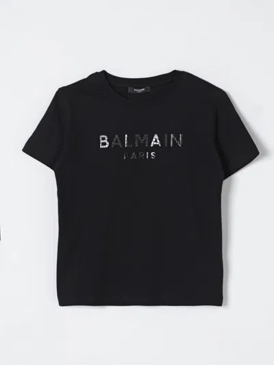 Balmain T-shirt  Kids Color Black In Black