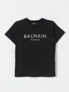 Balmain T-shirt  Kids Color Black