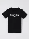Balmain Kids' T-shirt  Kinder Farbe Schwarz
