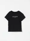 Balmain T-shirt  Kids Color Black In Schwarz