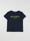 Balmain T-shirt  Kids Kinder Farbe Blau In Blue