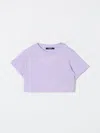 Balmain T-shirt  Kids Color Violet In Violet