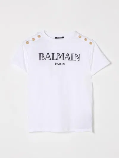 Balmain T-shirt  Kids Color White
