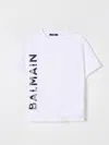 Balmain T-shirt  Kids Color White In White