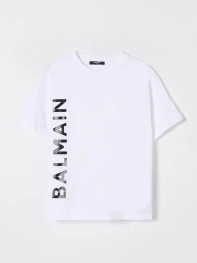 Balmain T-shirt  Kids Color White