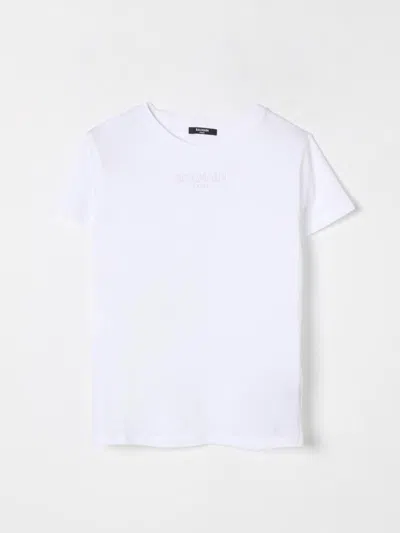 Balmain T-shirt  Kids Color White