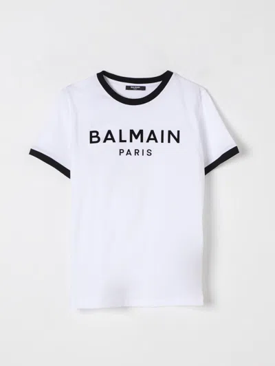 Balmain T-shirt  Kids Color White