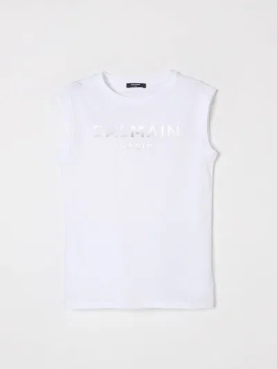 Balmain T-shirt  Kids Color White