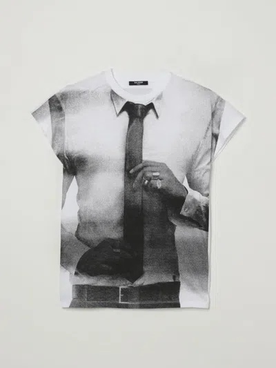 Balmain T-shirt  Kids Color White