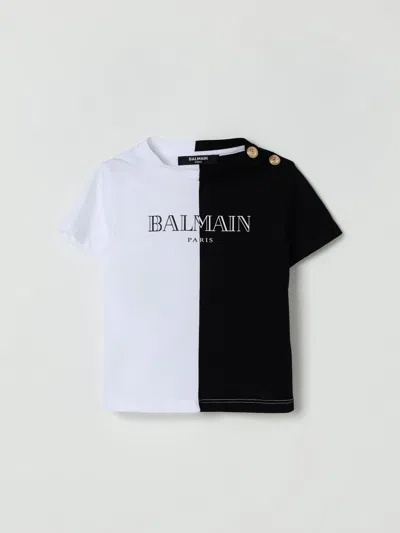 Balmain Babies' T-shirt  Kids Color White