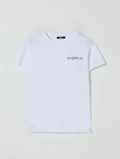 Balmain T-shirt  Kids Color White
