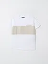 Balmain T-shirt  Kids Color White In White