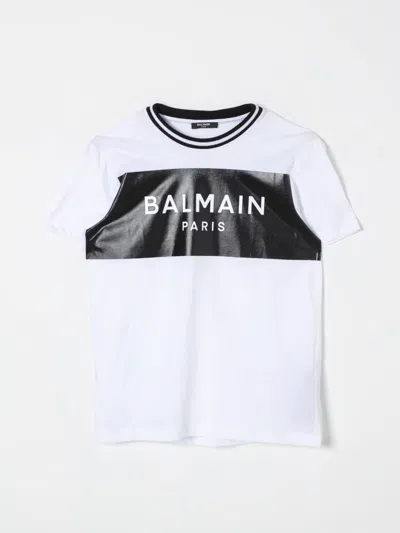 Balmain T-shirt  Kids Color White