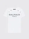 Balmain T-shirt  Kids Color White In Weiss