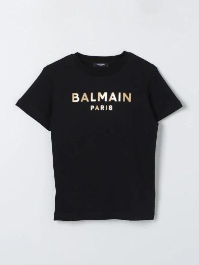 Balmain T-shirt  Kids Kids In Black