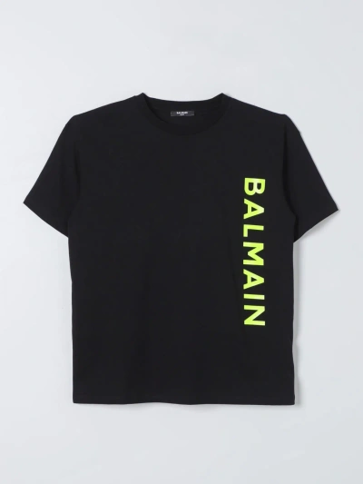 Balmain T-shirt  Kids Kids Color Black