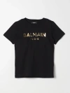 Balmain T-shirt  Kids Kids Color Black In Black