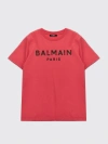 Balmain T-shirt  Kids Kids Color Fuchsia