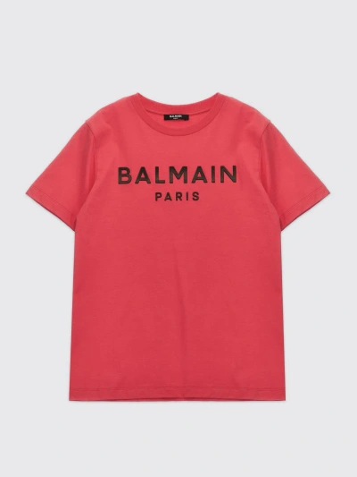 Balmain T-shirt  Kids Kids Color Fuchsia