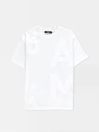 Balmain T-shirt  Kids Kids Color White In White
