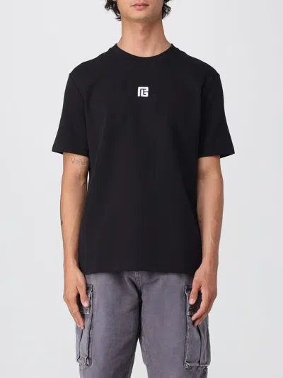 BALMAIN T-SHIRT BALMAIN MEN COLOR BLACK,H26698002