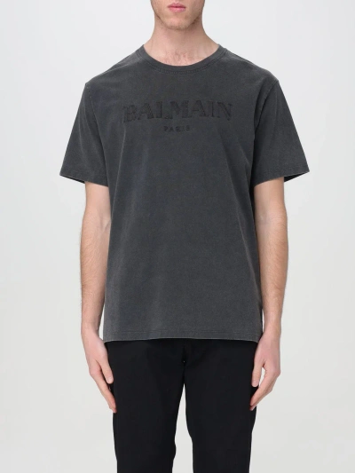 BALMAIN T-SHIRT BALMAIN MEN COLOR BLACK,f36377002