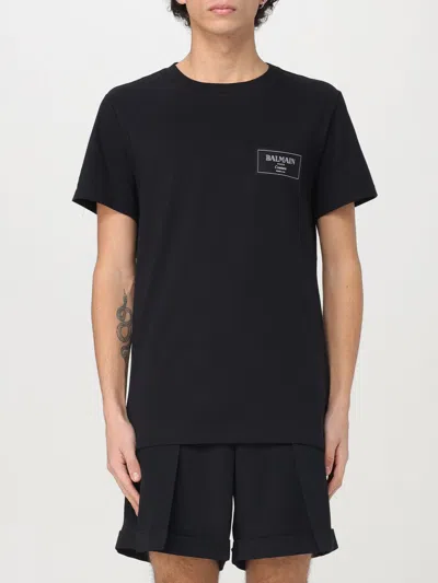 BALMAIN T-SHIRT BALMAIN MEN COLOR BLACK,G44220002