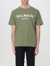 BALMAIN T-SHIRT BALMAIN MEN COLOR GREEN,F36375012