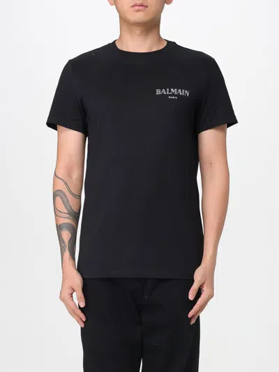 Balmain T-shirt  Men Color Multicolor In Black