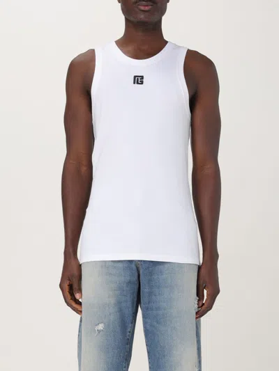 BALMAIN T-SHIRT BALMAIN MEN COLOR WHITE,G42593001