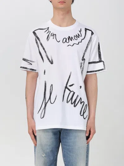 BALMAIN T-SHIRT BALMAIN MEN COLOR WHITE,420939001