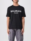 Balmain T-shirt  Men Color White In Black