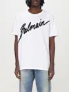 Balmain T-shirt  Men Color White In Weiss