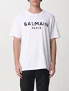 Balmain T-shirt  Men Color White In Weiss
