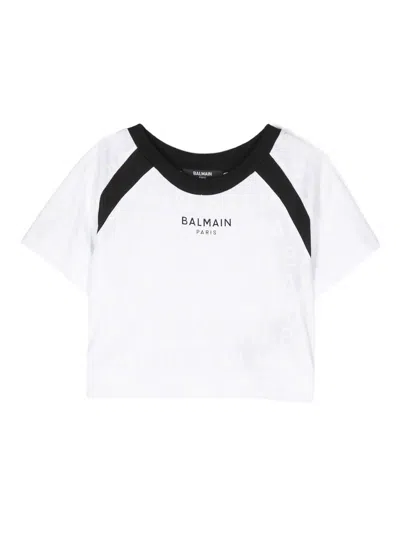Balmain T-shirt  In White