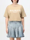 Balmain T-shirt  Woman Color Beige