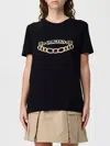Balmain Organic Cotton T-shirt In Black