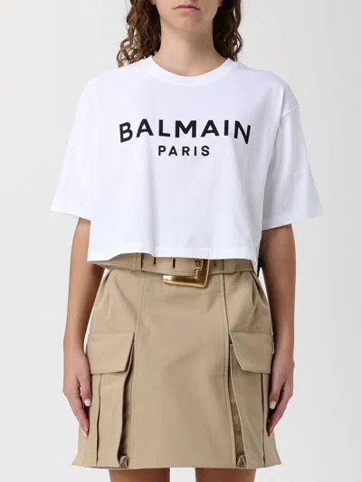 Balmain T-shirt  Woman Color White 1