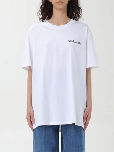 Balmain T-shirt  Woman Color White In 白色
